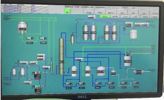 سیستم کنترل و PLC تولید الکل